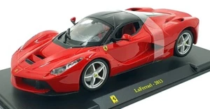 Burago 1/24 Scale Diecast 191223M - 2013 Ferrari LaFerrari - Red - Picture 1 of 5