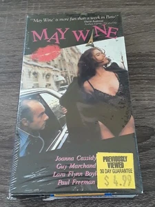 May Wine (VHS, 1990) Joanna Cassidy bb1 - Picture 1 of 8