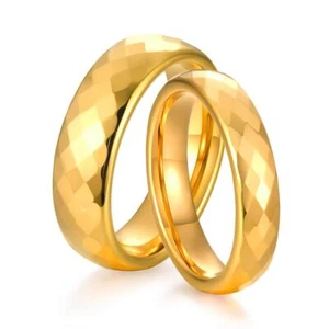 O&S Wolfram Schmuck Ehering Damen Herren Verlobungsring Partner Ring vergoldet - Bild 1 von 5