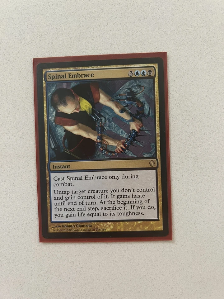 MTG Spinal Embrace Commander 2013 218/356 Regular Rare - Image 1 of 1