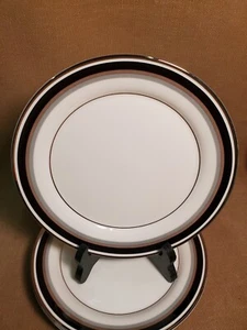 Mikasa - Noir - 4 Bread Plates - Excellent Used Condition- Bone China - Picture 1 of 3