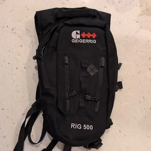 GEIGERRIG Black RIG 500 HYDRATION BACKPACK Hiking Travel Gym Gear Bag NO BLADDER - Picture 1 of 12