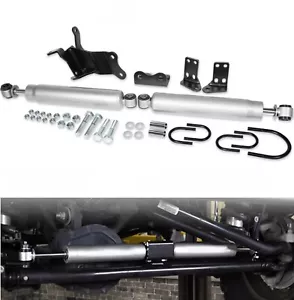 Rough Country N3 Dual Steering Stabilizer for 18-24 Jeep JL/Gladiator JT - 87304 - Picture 1 of 9