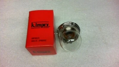 Bombilla de faro de moto de nieve vintage 12V 60/60 con luz alta baja *NOS* Foto 1 de 4