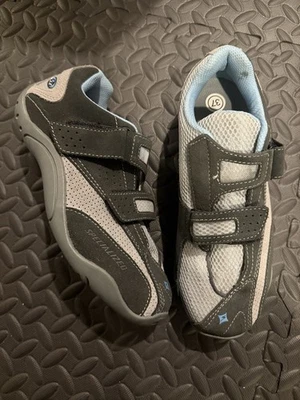 Zapato de ciclismo Specialized Body Geometry para mujer azul gris talla 37 EE. UU. 7 Sonoma Foto 1 de 4