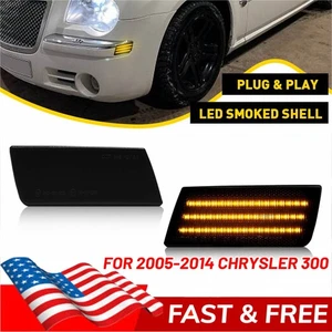 Juego de luces de estacionamiento de tira LED para parachoques delantero para Chrysler 300 05-14 - Imagen 1 de 13