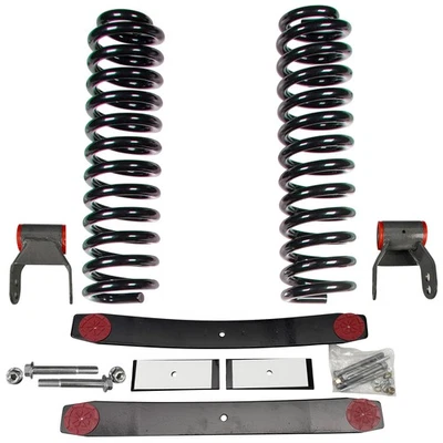 Front 4'' Rear 3"-4" Rear leveling Lift Kit for 1987-1996 Ford F150 4WD Foto 1 de 4