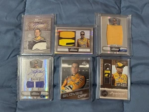 NASCAR 2010 2011 Kyle Busch Press Pass Showcase RACE USED CARDS Autographed - Picture 1 of 14