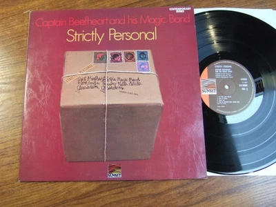 CAPTAIN BEEFHEART - STRICTLY PERSONAL - SUNSET SLS 50208 TEXTURED SLVE A2/B2 NM - Image 1 of 4
