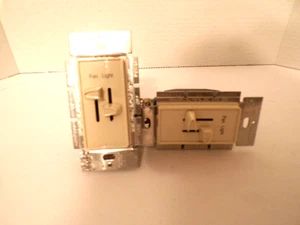 Lutron Skylark S2-LFSQ Dimmer Control New 120V set of 2 switches - Picture 1 of 4