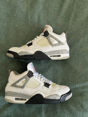Talla 10 - Jordan 4 Retro OG Mid White Cement 2016 (USADO) Foto 1 de 4