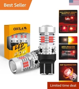 Brilliant Red 7440 7443 CANBUS Error Free LED Bulbs - Long Lifespan 60,000 Hrs - Imagen 1 de 11