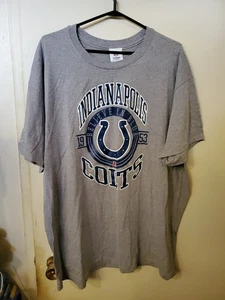 Indianapolis Colts Tshirt Grey Size 2xl Pre-owned  - Bild 1 von 5