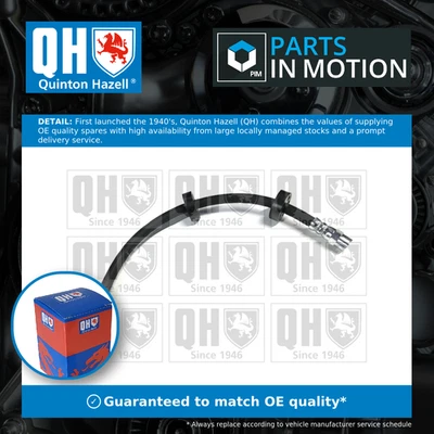 Brake Hose fits VOLVO 780 2.4D Front 87 to 90 D24TIC Hydraulic QH 35468131 New - Image 1 of 4