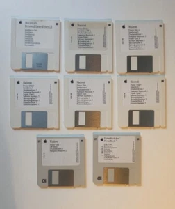 Original MACINTOSH Software Floppy Disks - Laser Writer LS / Printer Disks - Picture 1 of 4