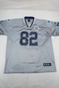 Nike Dallas Cowboys Football Jersey Mens 56 2XL Jason Witten #82 Gray Silver - Picture 1 of 10