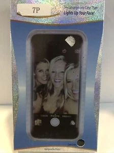 iPhone Selfie LED Light Up Bright Phone Case Cover For iPhone 6 6S 6 7 8 Plus - Picture 1 of 11