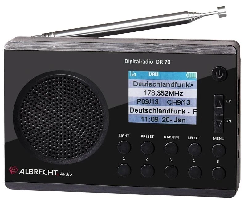 Albrecht Digitalradio DR70 DAB+/UKW Farbdisplay - Bild 1 von 1