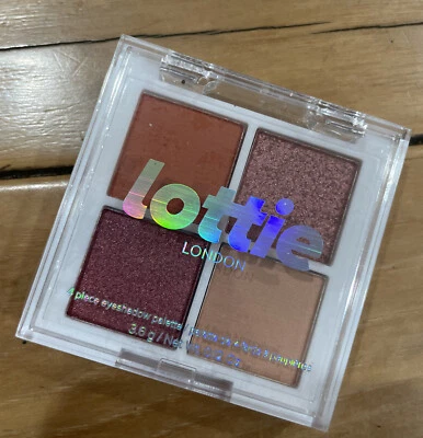 LOTTIE LONDON Eyeshadow Quad in The Rusts 3.6 g 0.12 oz NWOB & Sealed - Image 1 of 3