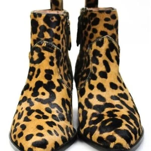 BOTÍN VERONICA BARBA LEOPARDO PELO DE BECERRO TALLA 8 - Imagen 1 de 7