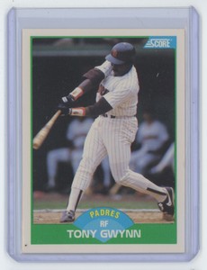 1989 Score Baseball Tony Gwynn San Diego Padres #90
