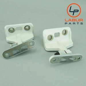 W219 MERCEDES 06-11 CLS CLASS REAR RIGHT DOOR HINGES HINGE SET OF 2 B757 - Picture 1 of 8
