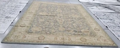 BLUE / BEIGE 9'-6" X 13'-6" Back Stain Rug, Reduced Price 1172750326 AT312A-10 - Image 1 of 4