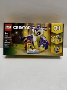 LEGO CREATOR 3 en 1: 31125 Fantasy Forest Creatures 175 piezas *Retirado 2024* Nuevo - Imagen 1 de 8