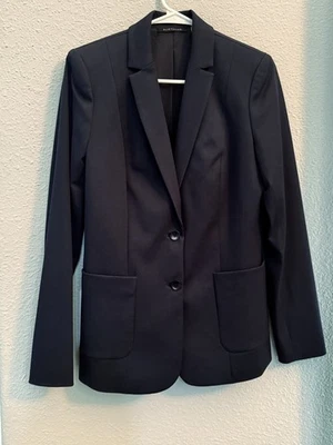 ***"NUEVO" CHAQUETA/BLAZER ELLIE TAHARI "WINNY", AZUL MARINO PROFUNDO, TALLA 6*** Foto 1 de 4