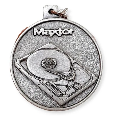 Maxtor Keychain Recognition Program Computer Hard Disk Drive Commemorative - Image 1 of 4
