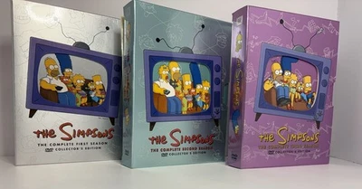 The Simpsons DVD Collector's Edition Complete First, Second & Third Seasons 1-3 - Image 1 of 4