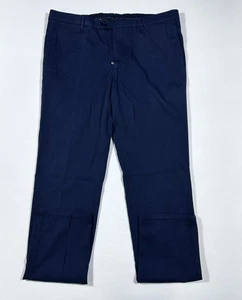 $545 Nuevo MARCO PESCAROLO Para hombres Talla 36 EE. UU. 54 UE Informal Azul Elastizado Pantalones Chinos - Imagen 1 de 7