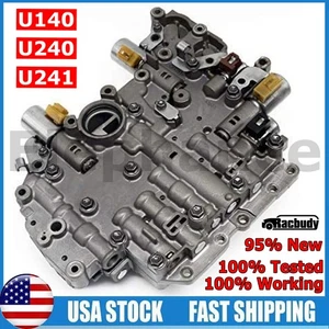 U140 U240 U241 Transmission Valve Body with Solenoids Kit for 99-04 Toyota Lexus - Picture 1 of 11