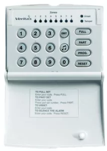 Texecom Veritas Burglar Alarm LED Keypad DCA-0001  - Picture 1 of 2