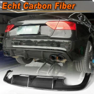 Difusor carbono difusor faldón trasero Turning para Audi S5 2012-16 - Imagen 1 de 11
