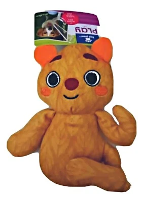 Juguete suave para perro SM - Oso de yoga y meditación Juguete de peluche para perro con pata superior chirriante - ¡NUEVO! Foto 1 de 2