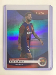 JUEGO TOPPS BARCELONA TEAM 2023/24 PARALELO INIGO MARTINEZ 056/250 - Imagen 1 de 2