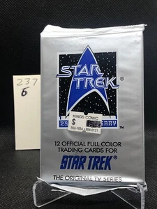 Star Trek Original Series 25th Ann Series I Trading Cards Sealed PACK (1) 1991 - Picture 1 of 2