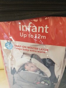 skip hop stroller muff