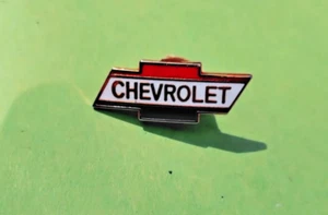 Motorcar Chevolet "Chevy" Bowtie Logo Enamel Lapel-Pin Badge - Picture 1 of 2