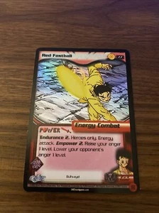 Red Fastball LIMITED FOIL Buu Saga Dragonball Z CCG - Picture 1 of 2