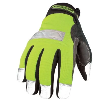 Youngstown Glove 08-3710-10-S Safety Lime Waterproof Winter Glove Small Green - Image 1 of 4