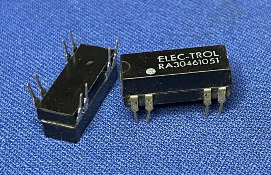 RA30461051 ELEC-TROL REED RELAY PC BOARD MOUNT 8PIN  VINTAGE NEW LAST ONES QTY-1 - Image 1 of 1