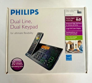 Philips Dual Line, Dual Keypad Phone-Answering Machine Set - Picture 1 of 2