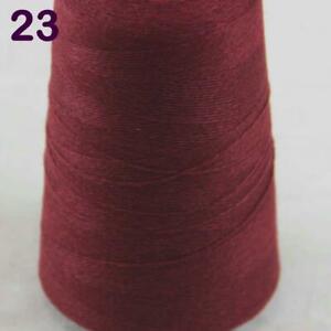 Sale Luxurious 100g Mongolian Cashmere Knitting Sweater Cone Yarn 23 Wine