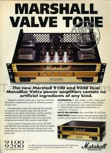 1994 Marshall Power Amplifiers Music Great Old PRINT AD Great Wall Decor (3148) - Picture 1 of 1