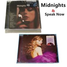 Taylor Swift: Speak Now &Taylor Midnights The Late Night Edition Music CD Albums