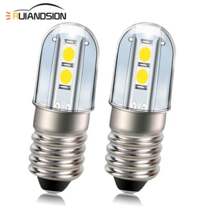 White/Warm White E10 3030 LED Home Appliance Screw Light Bulb Lamp 24V/120V/220V - Picture 1 of 9