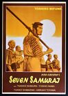Manifesto I Sieben Samurai Toshiro Mifune Akira Kurosawa Shimura Inaba Toyama