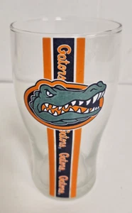 NCAA 16oz. Drinking Glass Stripe and Logo - Picture 1 of 14